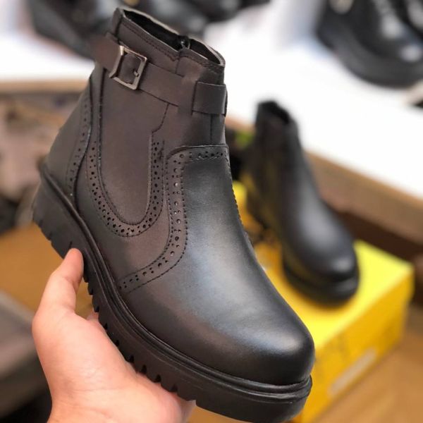 کفش نیم بوت زنانه مدل پالت مشکی