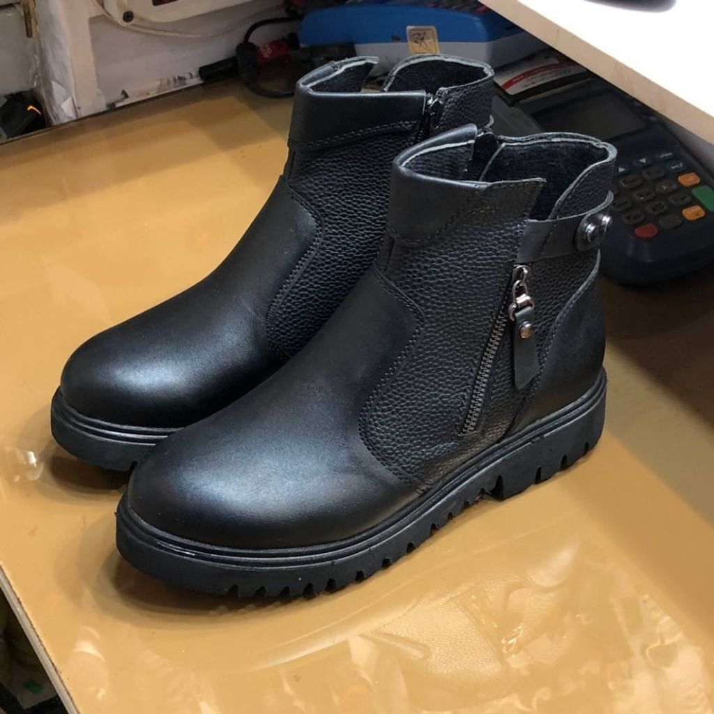 قیمت کفش نیم بوت زنانه مدل پالت مشکی