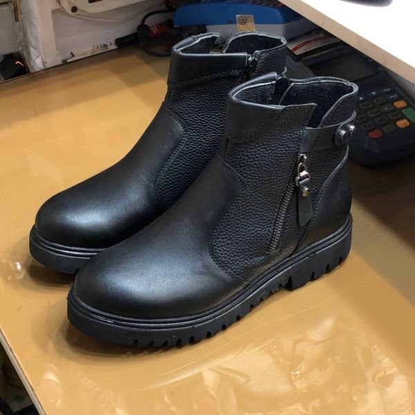 کفش نیم بوت زنانه مدل پالت مشکی