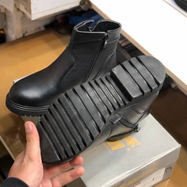 کفش نیم بوت زنانه مدل پالت مشکی