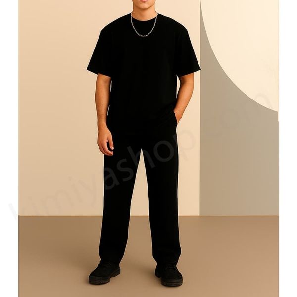 ست اسپرت بگ – تیشرت و شلوار مشکی