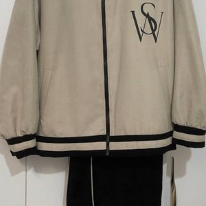 خرید اینترنتی ست دوتیکه کتان مخملی ترک( بامبر جکت،شلوار)