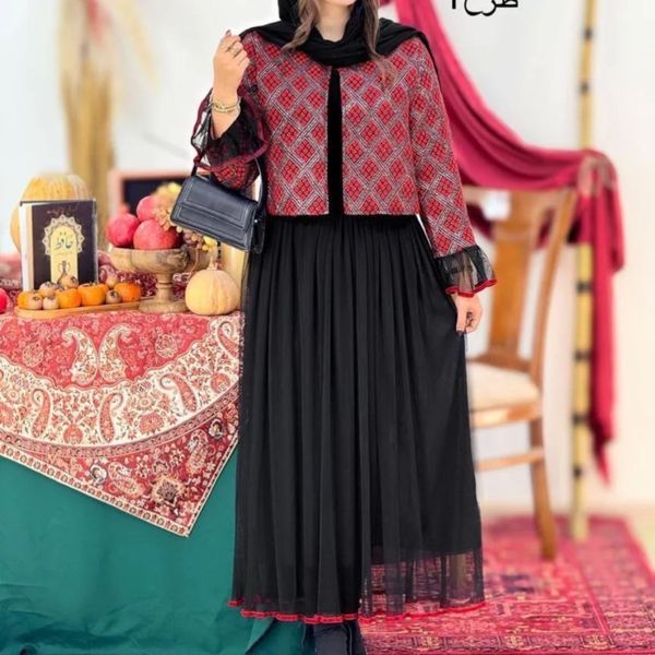 کت دامن مجلسی یلدایی