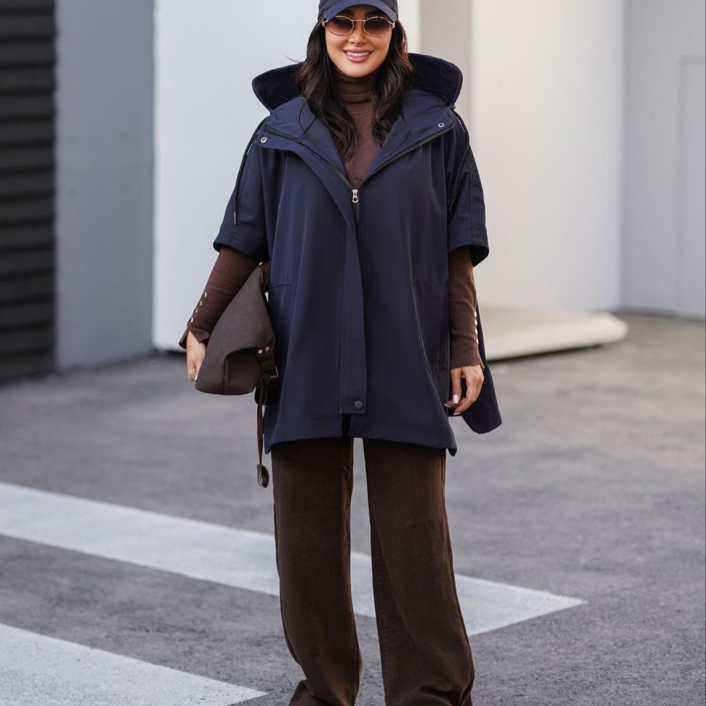 مشخصات بارانی وست کلاهدار سانتانا گرم بالا