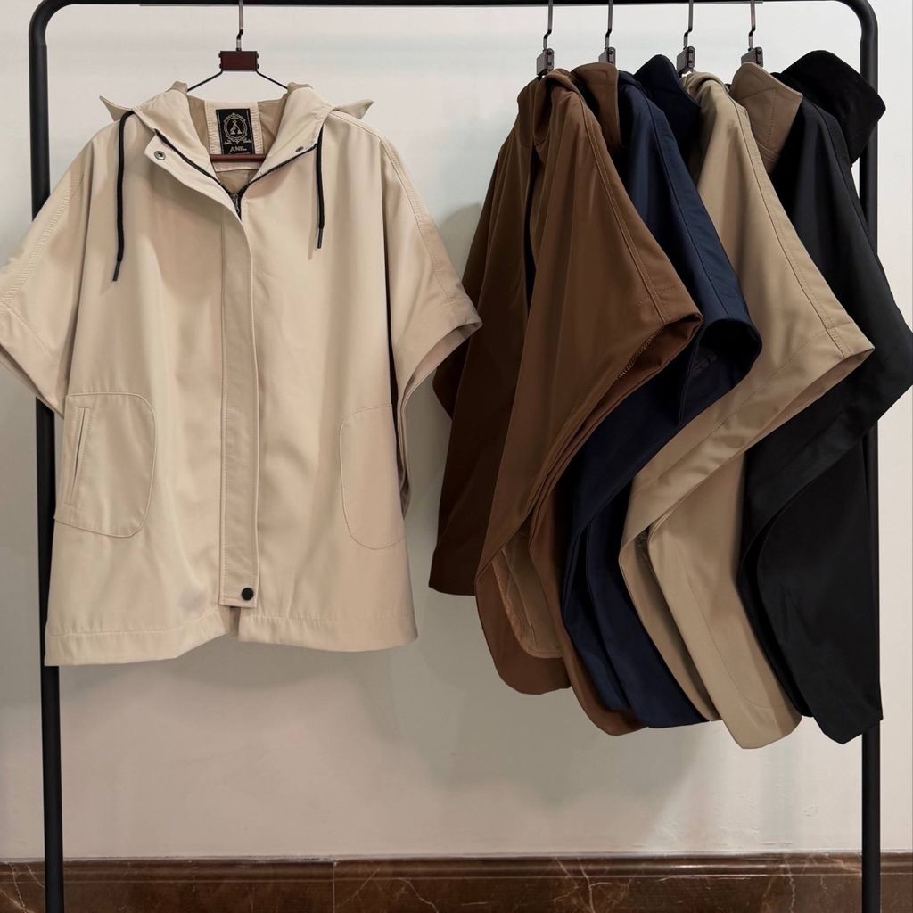 فروش اینترنتی بارانی وست کلاهدار سانتانا گرم بالا