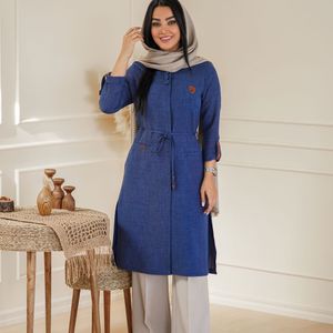 خرید اینترنتی مانتو دانشجویی شانتون درجه یک