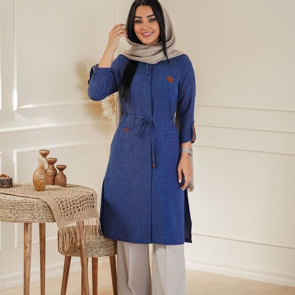 مانتو دانشجویی شانتون درجه یک