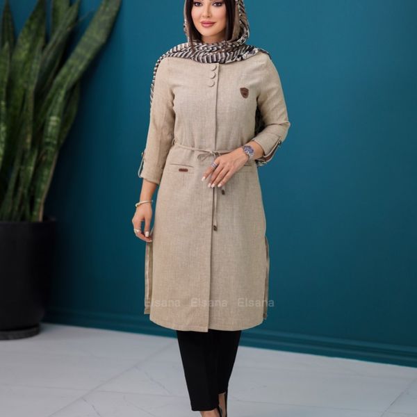 مانتو دانشجویی شانتون درجه یک