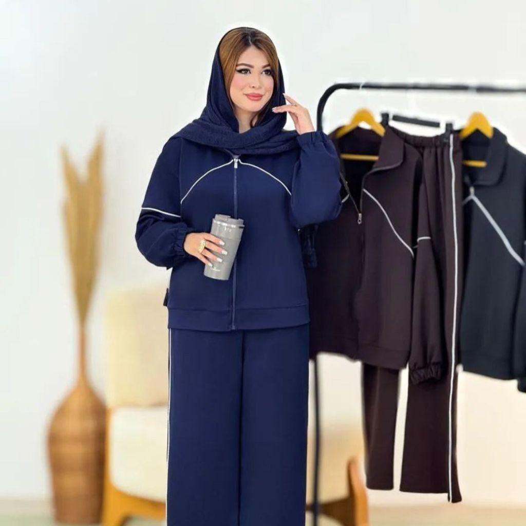 خرید آنلاین سویشرت و شلوار طرح نانسی