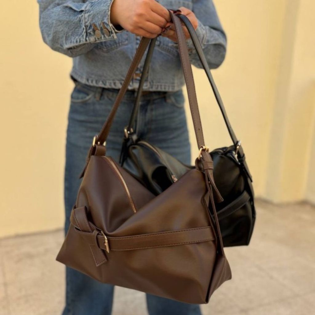 خرید انلاین کیف دوشی چرم زنانه و دخترانه مدل لیتلا پروانه