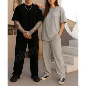 فروش اینترنتی ست اسپرت بگ – تیشرت و شلوار طوسی