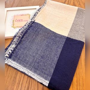 قیمت ارزان شال موهر چهارخونه زمستانه