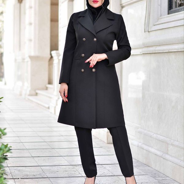 مانتو شلوار اداری زمرد