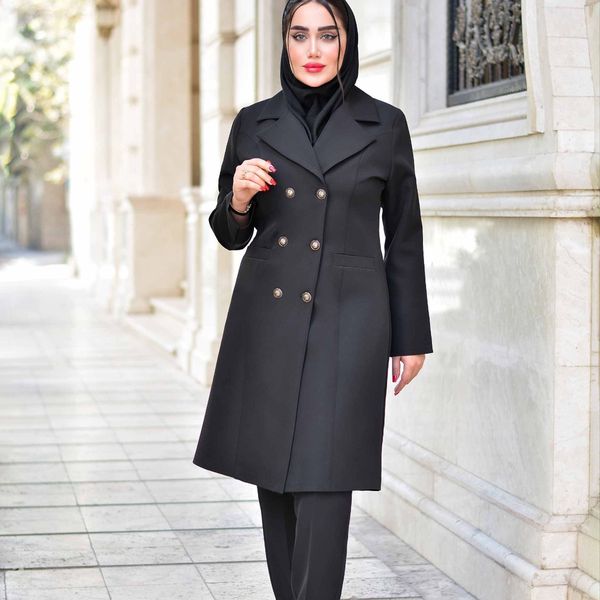 مانتو شلوار اداری زمرد