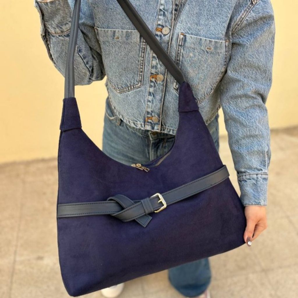 خرید اینترنتی کیف دوشی زنانه و دخترانه مدل کاریک پروانه