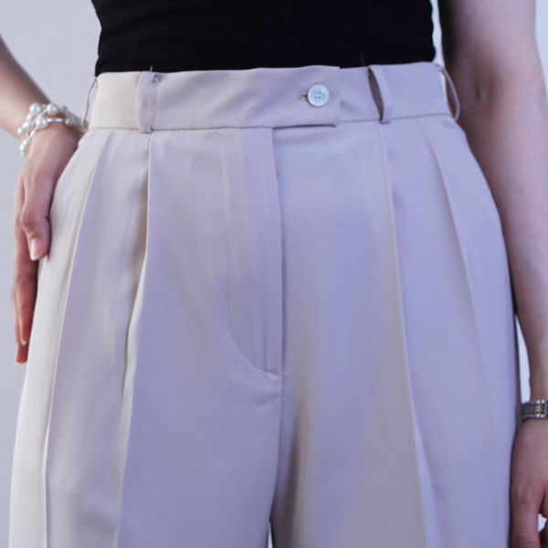 شلوار واید پیله دار مرلین