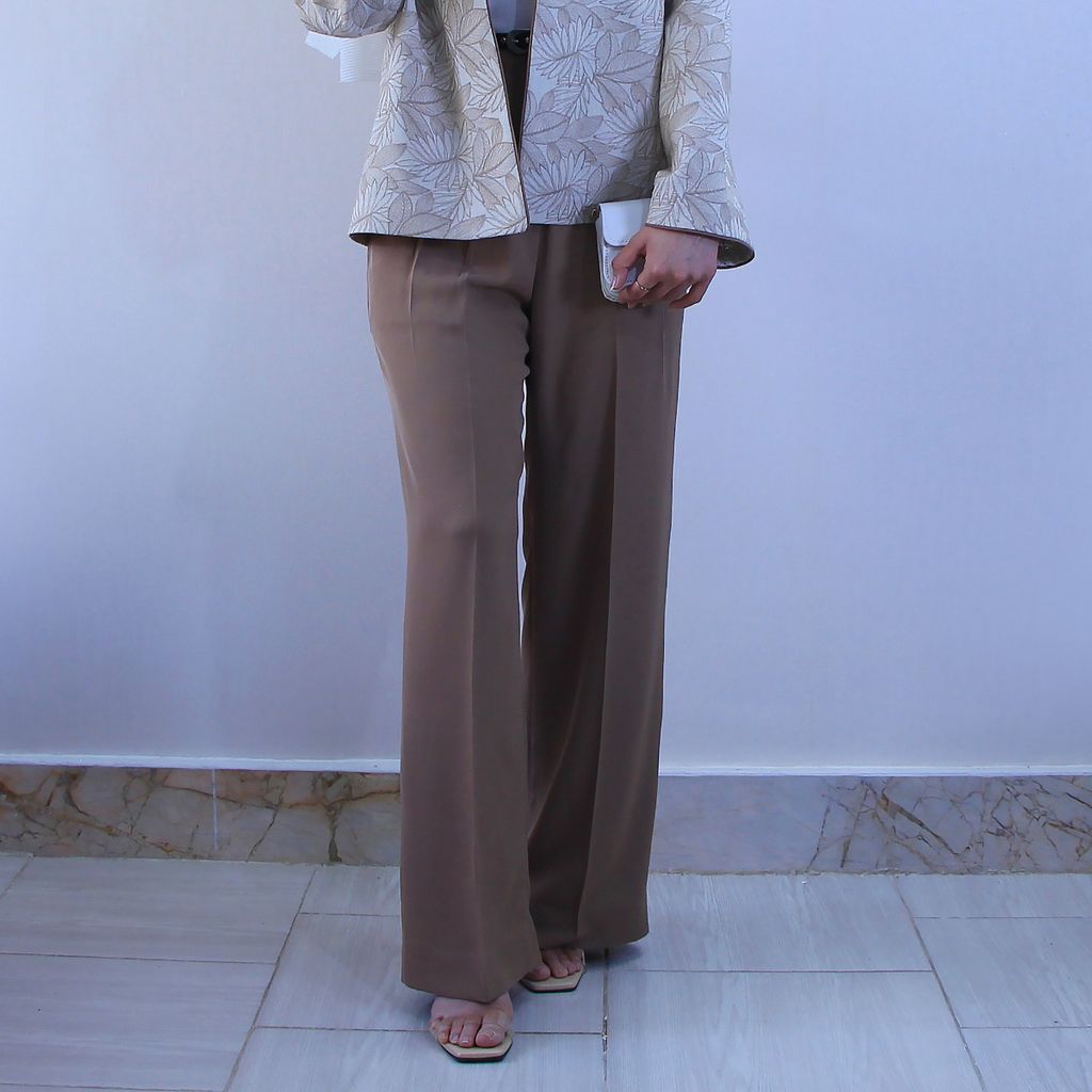 خرید اینترنتی شلوار واید پیله دار مرلین