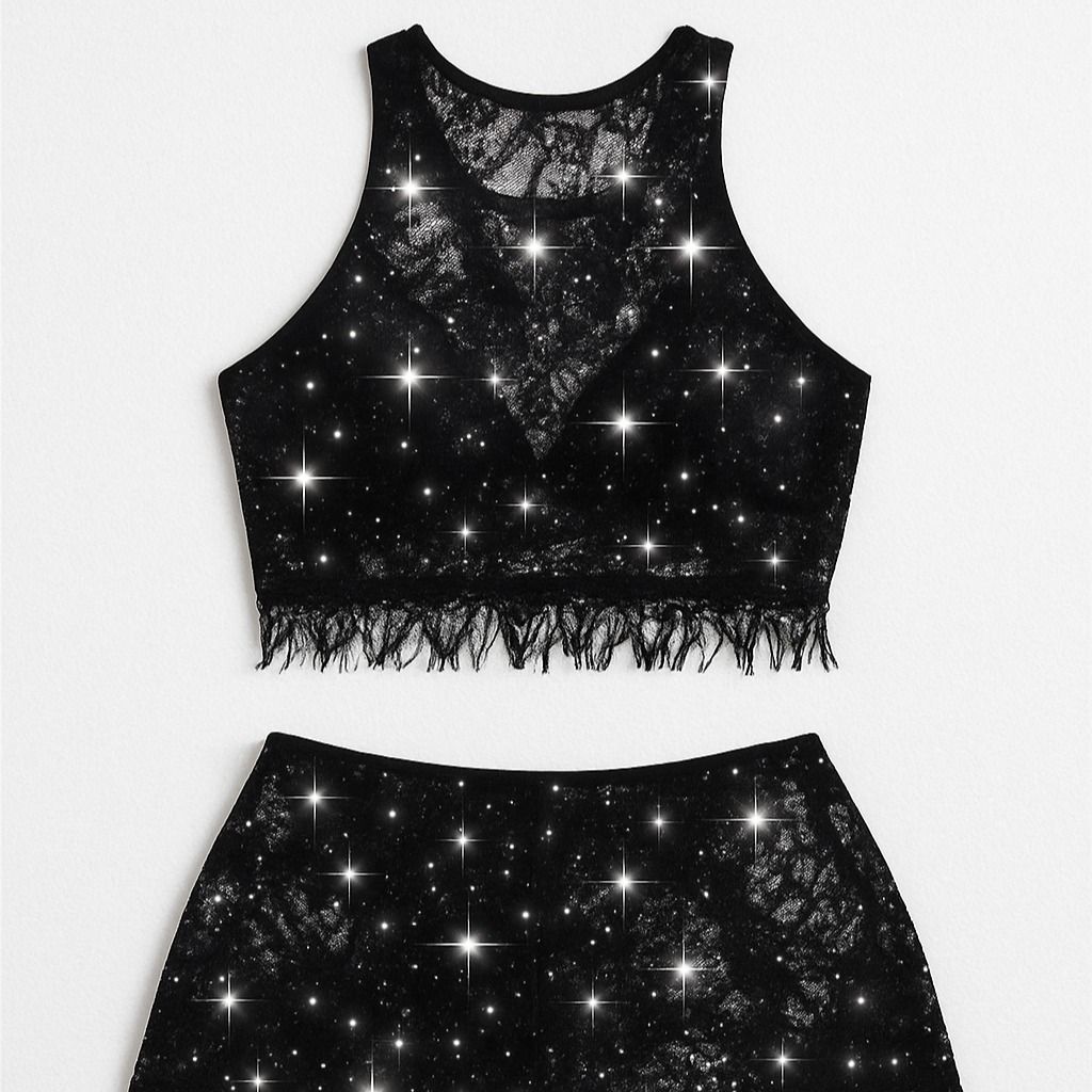 خرید اینترنتی بادی دو تکه تمام نگین