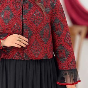 مشخصات کت و دامن مجلسی گل بانو