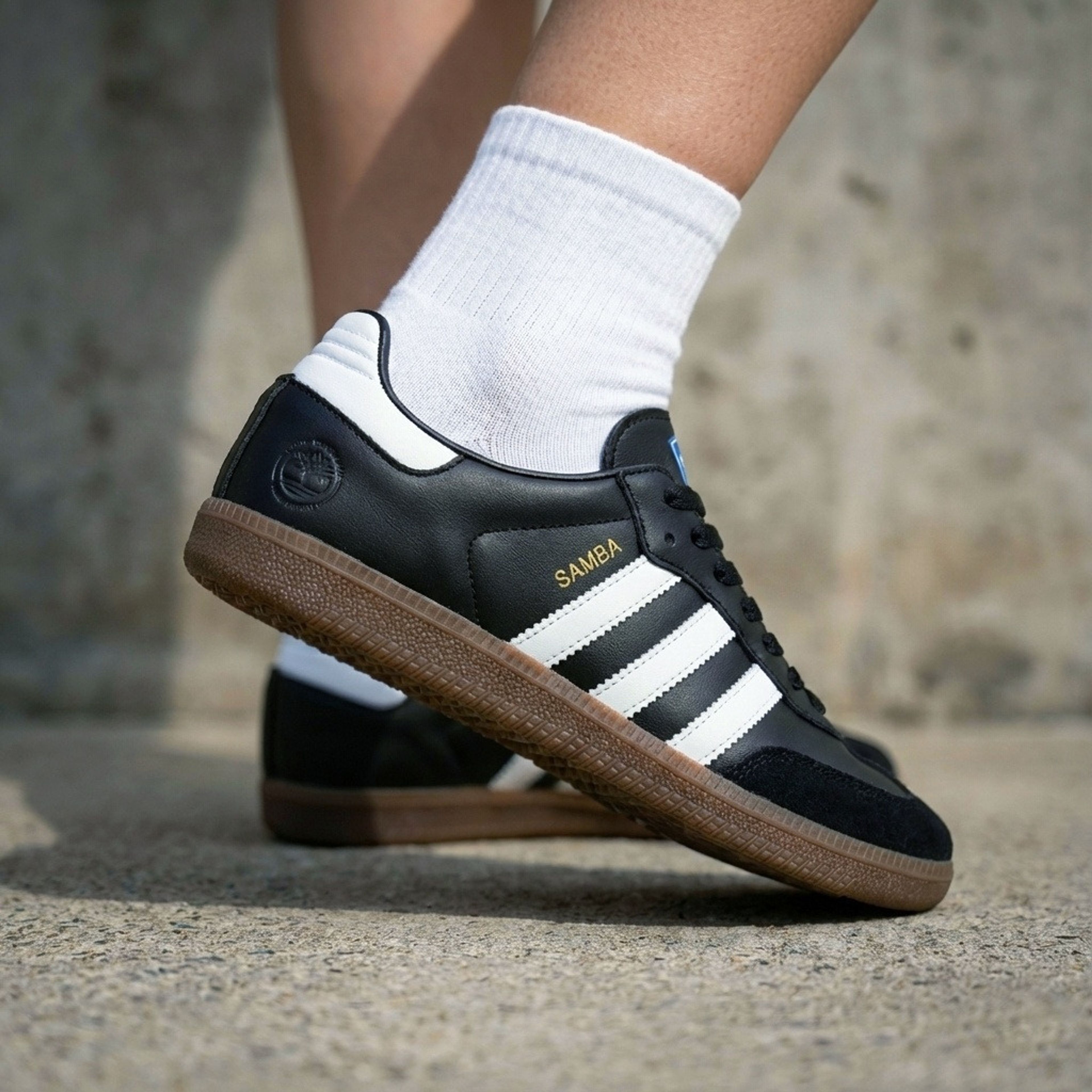 خرید اینترنتی کتونی آدیداس سامبا مشکی Adidas Samba