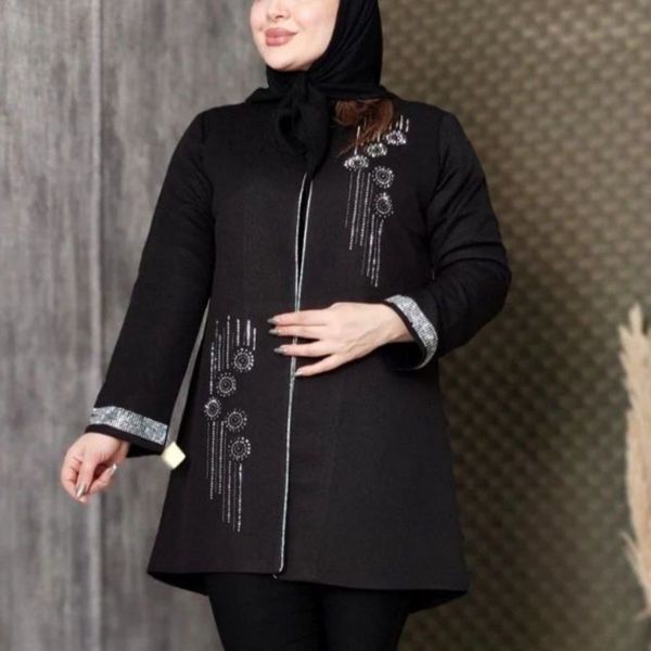 کت مانتو زنانه مجلسی کار شده