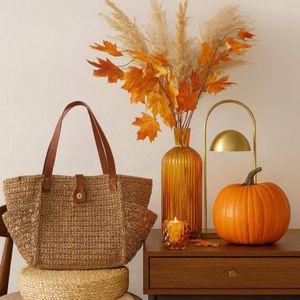 کیف قایقی رافیا پولکی ها