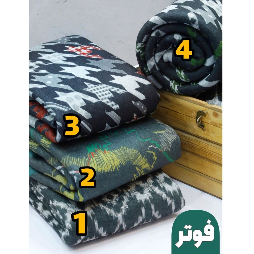 فروش اینترنتی پارچه فوتر کشی طرحدار