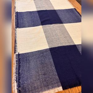 مشخصات شال موهر زمستانه چهارخونه دوررو