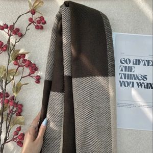 فروش اینترنتی شال موهر زمستانه چهارخونه دوررو