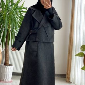 کت فوتر یقه انگلیسی ماهلین