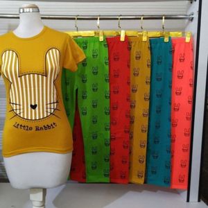 ست تیشرت وشلوار اسپان