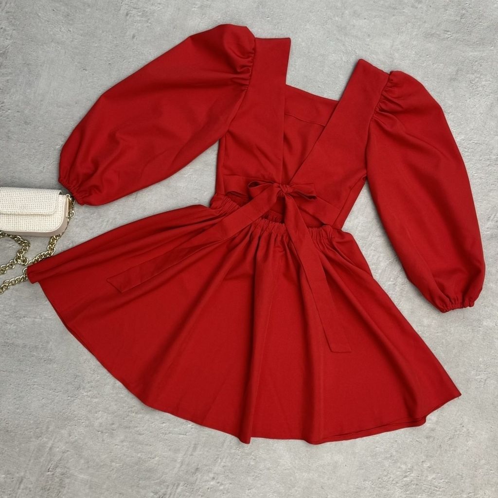 فروش اینترنتی پیراهن مجلسی عروسکی پشت باز