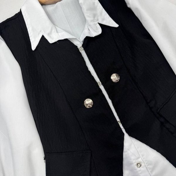 ست سه تیکه شومیز و جلیقه و دامن