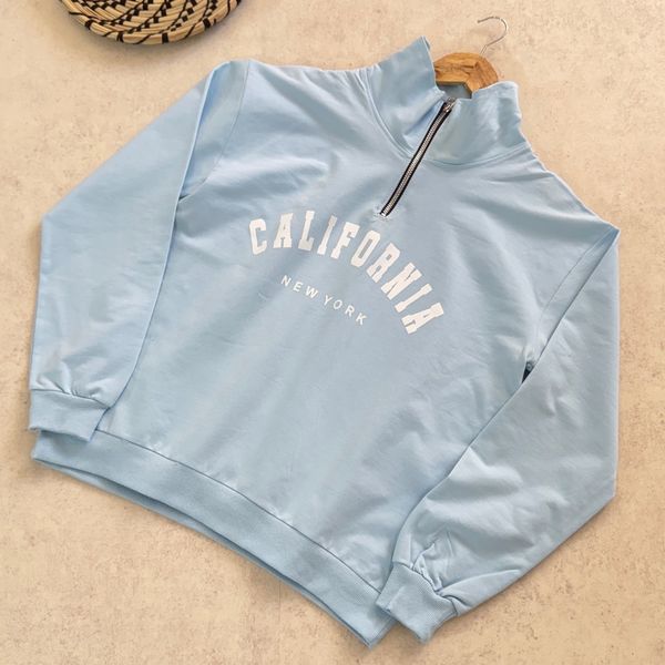 دورس نیم زیپ 100درصد پنبه