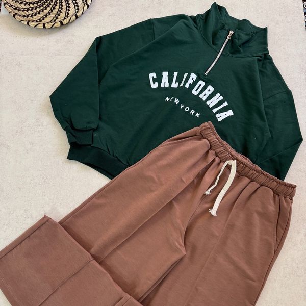 دورس نیم زیپ 100درصد پنبه