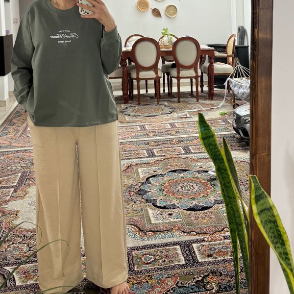 شلوار بگ لش قد 106 سانت