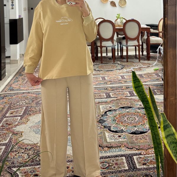 شلوار بگ لش قد 106 سانت