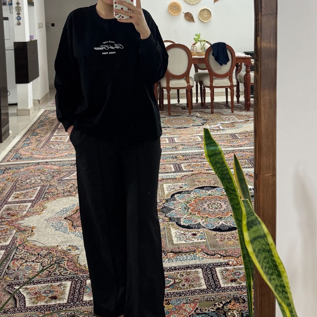 خرید اینترنتی شلوار بگ لش قد 106 سانت