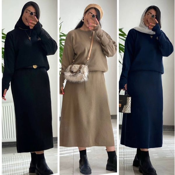 ست بلوز دامن فینگردار رامیلا