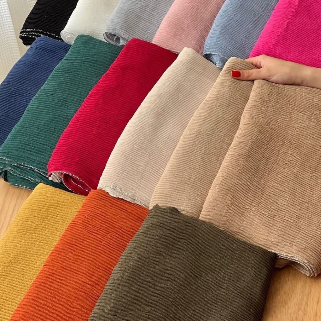 قیمت ارزان شال پلیسه برشکا دور لمه