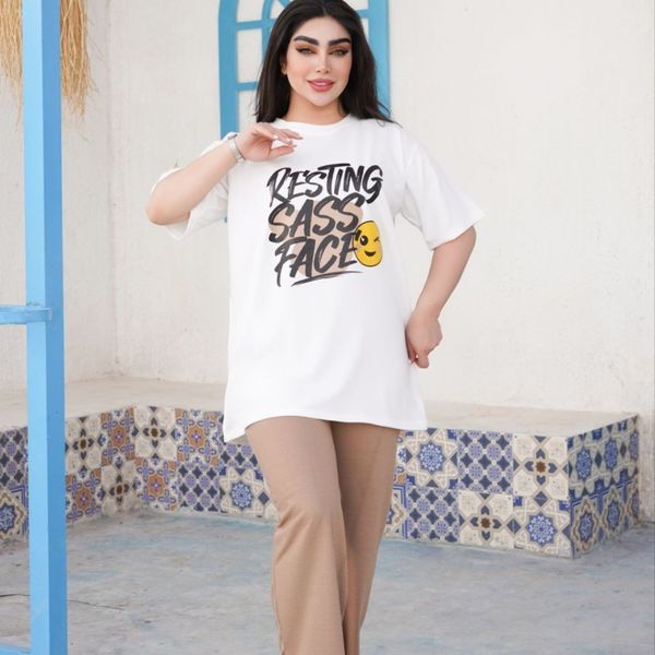 ست تیشرت و شلوار ژاله