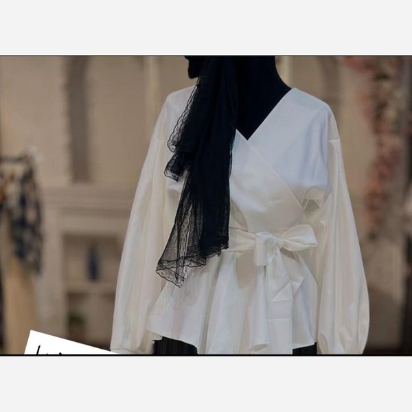 شومیز مجلسی زنانه دامنی پیراهن بلوز