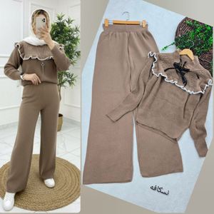 قیمت بافت  زنانه و دخترانه ست رز(یقه ربان دار)