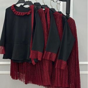 خرید آنلاین شومیز دامن کمربند یلدایی خورشید