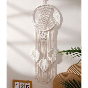 اویز گرد مکرومه طرح نارگل