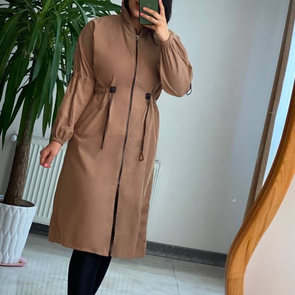 مانتو بلند گت دار