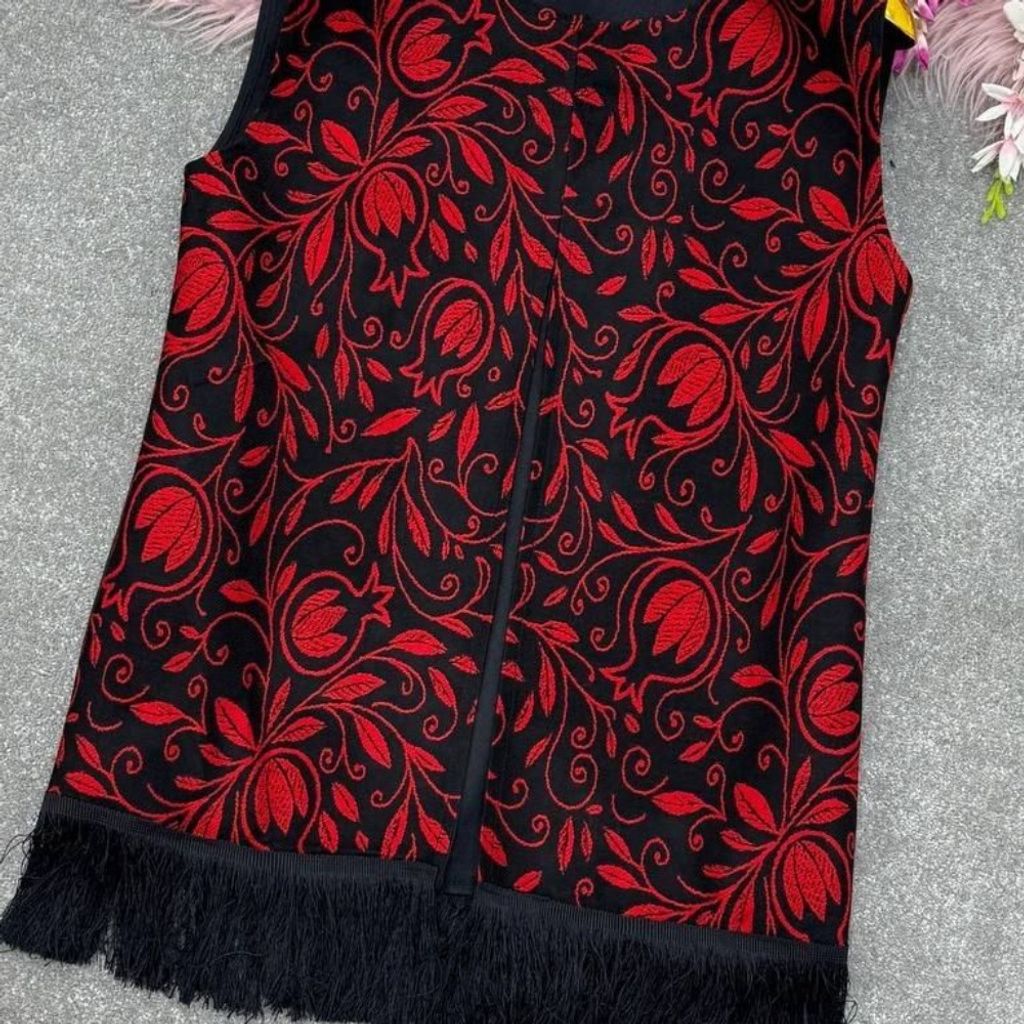 خرید آنلاین جلیقه ریش دار فرحزاد