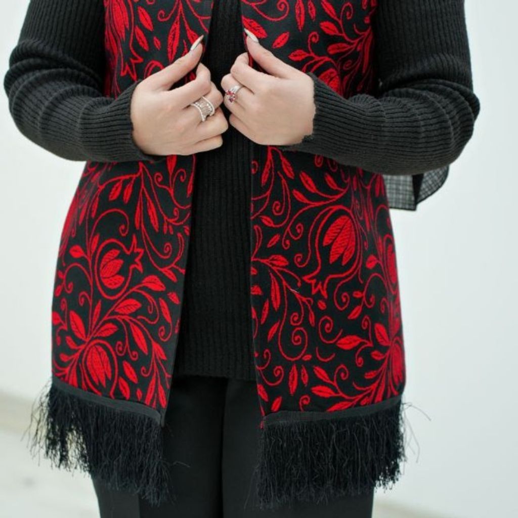 خرید اینترنتی جلیقه ریش دار فرحزاد