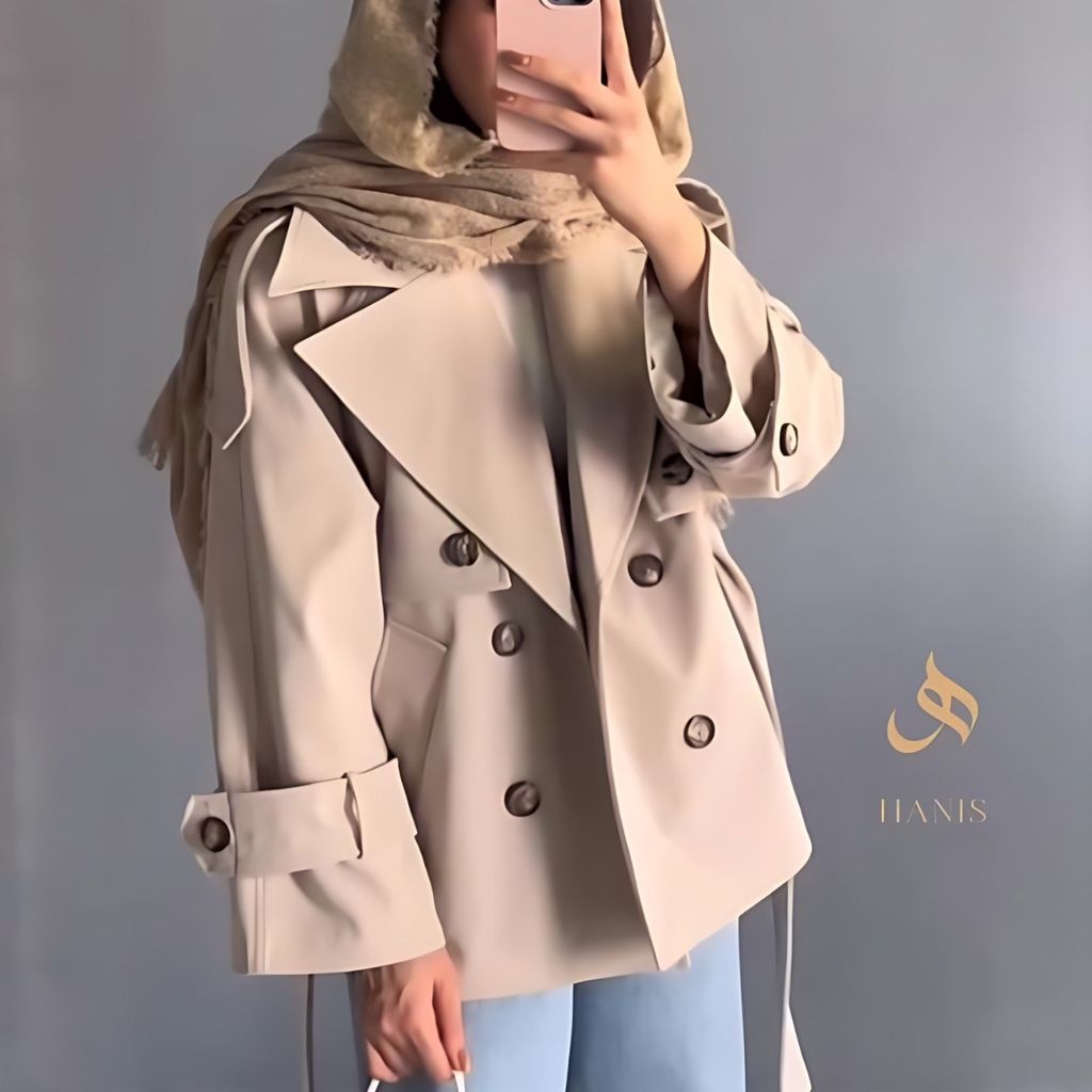 قیمت مانتو بارونی طرح هینا