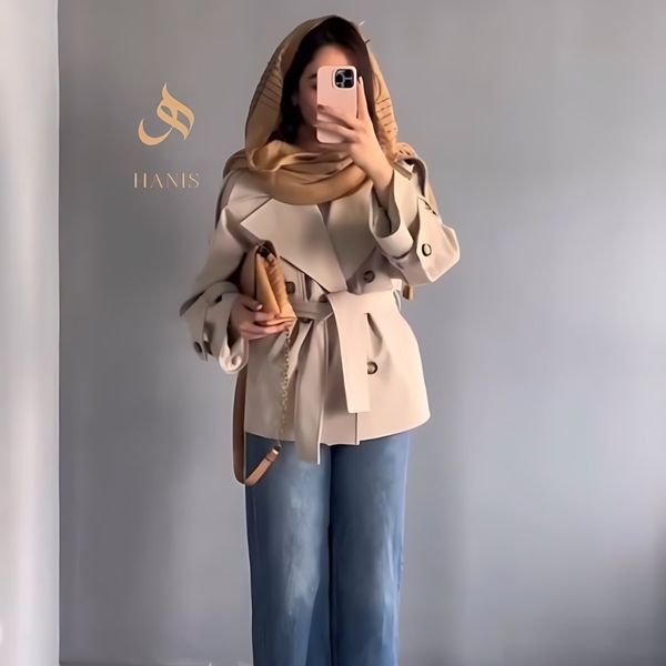 مانتو بارونی طرح هینا